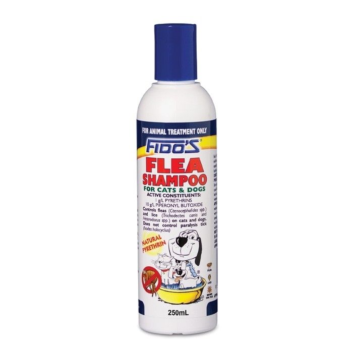 Fido's Flea Shampoo Fido's Flea Shampoo for dogs and catscontains natural pyrethrin