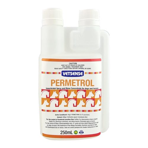 Vetsense Permetrol Insecticide Repellent for Horses and Dogs